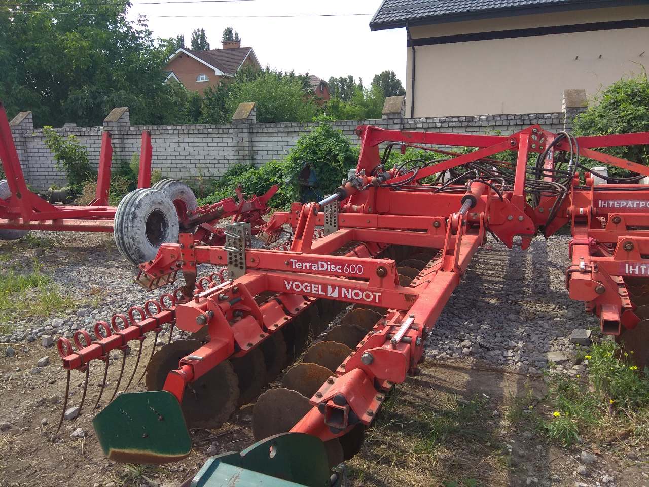 Борона дисковая ( дискатор ) Vogel Noot 600  Terra Disc 600 