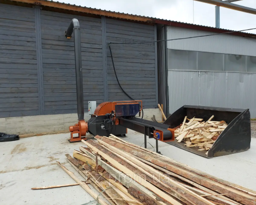 Подрібнювач деревини 2в1 серії DK купити у Львові