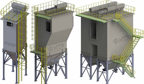 Фільтри рукавні для очищення газів і повітря DTP-B, Дніпро