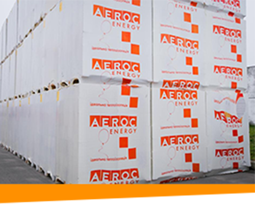 Теплоізоляційні блоки AEROC, продаж по Україні